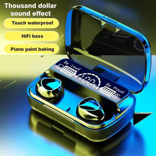 M10 Earphone Wireless Headset High Quality Perfect Sound Earbuds