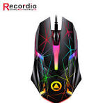 12-Key Mechanical Mouse 12800DPI Ergonomic Wired Mouse RGB Lighting Modes Mice